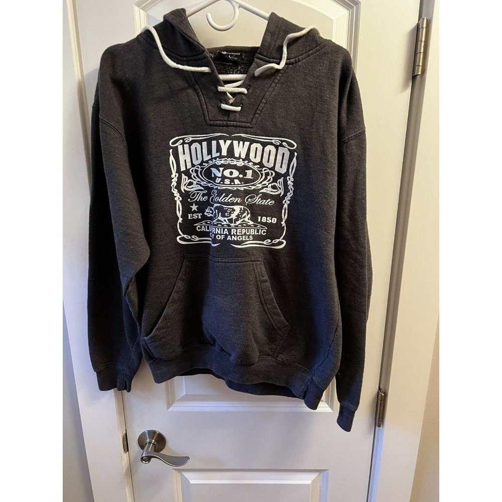 Hollywood no 1, golden state CA Souvenir Hoodie Sweatshirt size L